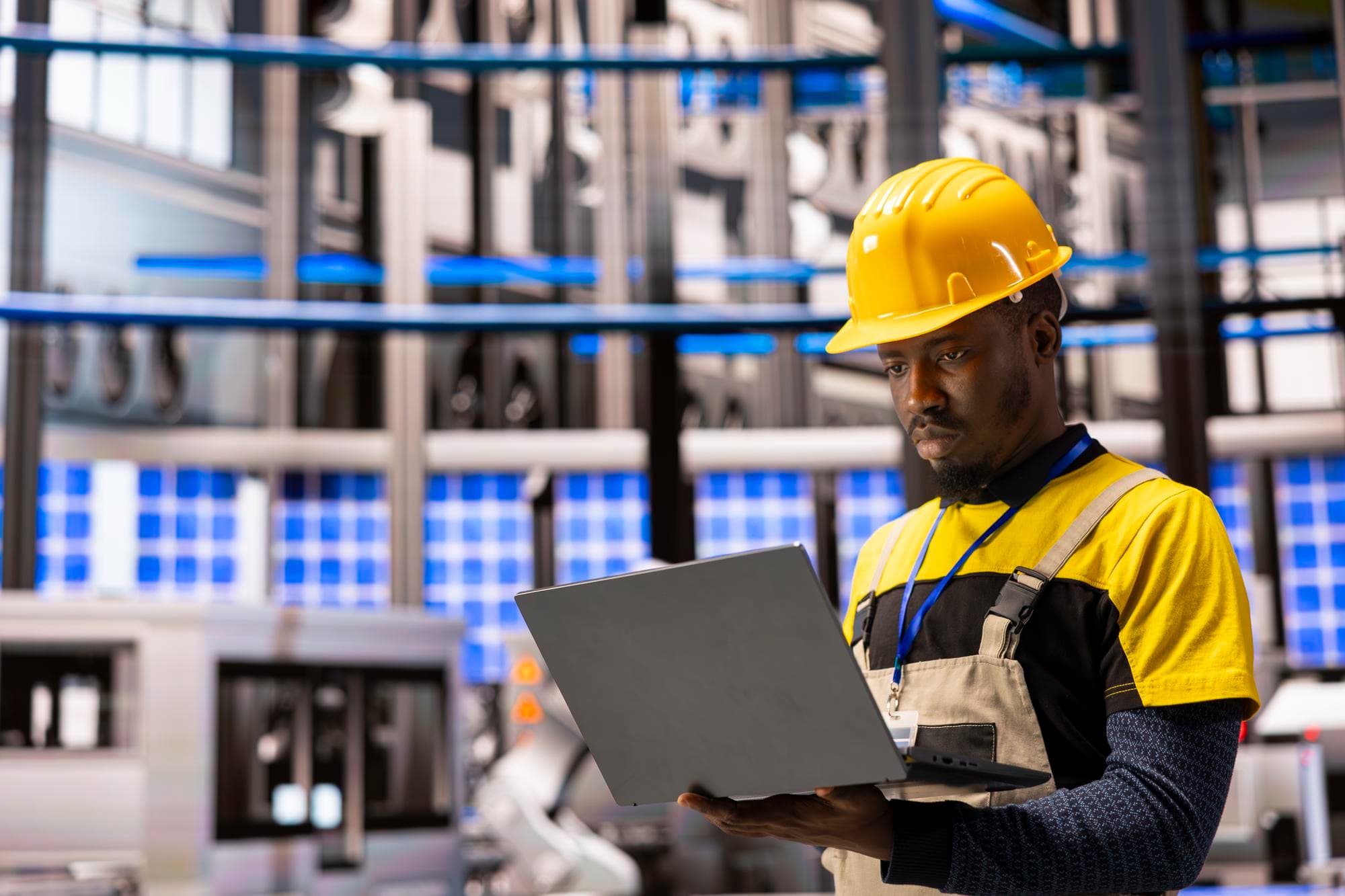 African professionals in corporate and industrial settings